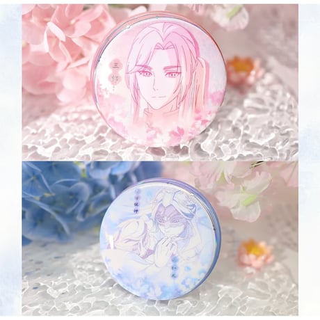 天官賜福（觅星社）★ 原画 【 01 】 缶バッジ（水彩）《原画 系列・徽章（水彩）》【予約商品・メーカー発送目安：ご注文日より120日以内】