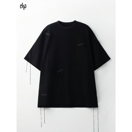 【 アウトレット品・他商品との同梱不可 】EHz・Z ★ 【 02 】 Tシャツ（创可贴）《Let's letter系列・创可贴 T恤》【予約商品・ 7月以降の発送予定】