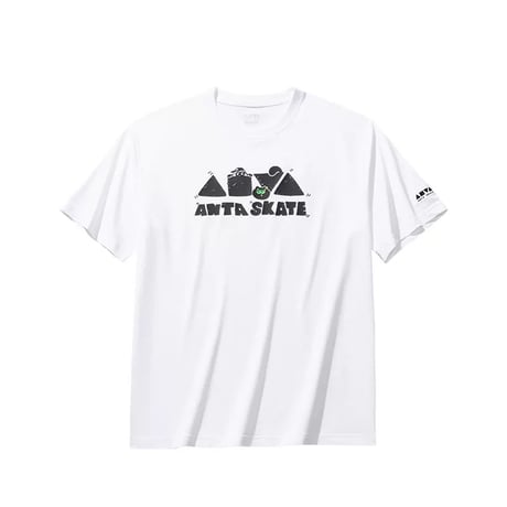王一博・代言人（安踏） ★ Tシャツ（ANTA SKATE）※男女兼用《短袖针织衫》