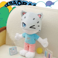 【 アウトレット品・他商品との同梱不可 】HZ BAOBAO ★ BAOBAO ぬいぐるみ（续写童心）※箱無し《BAOBAO 公仔（续写童心）》