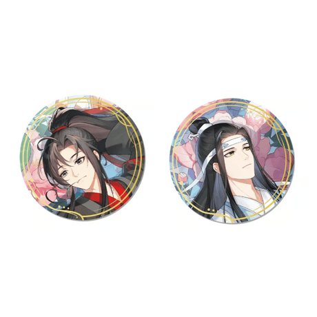 魔道祖師　MDZS　缶バッジセット③ Amazon.co.jp: 魔道祖師 缶バッジ セット バッジセット 軽量