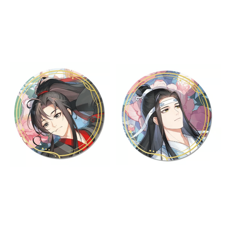 魔道祖師（谷子屋）☆ 七周年（倚花）【 03 】 缶バッジ（单人）《七