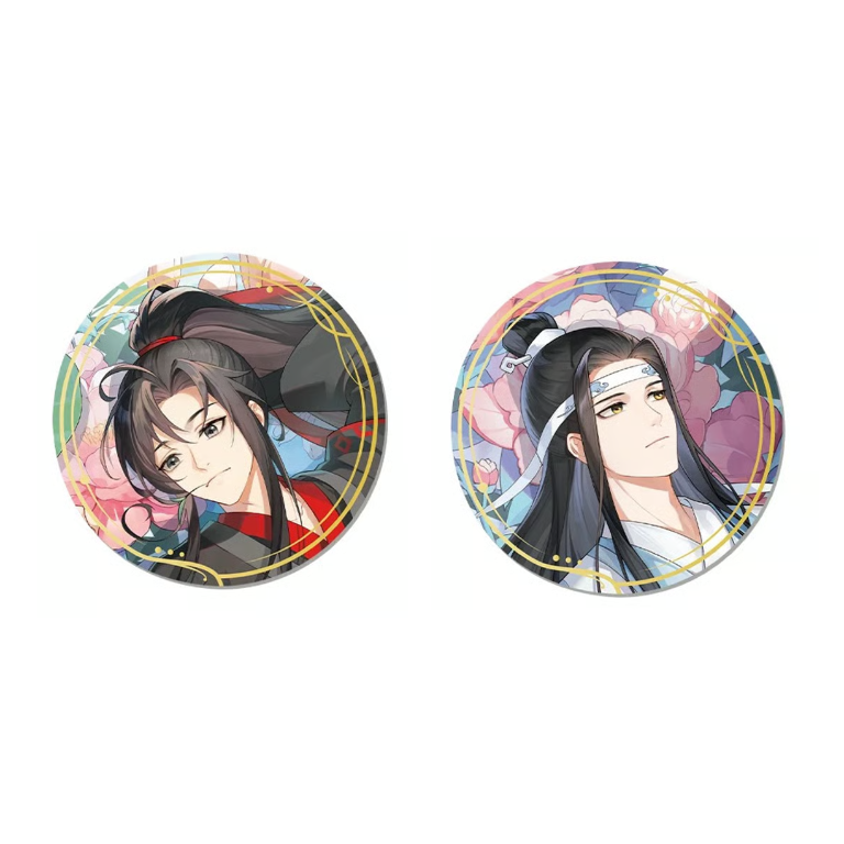 魔道祖師（谷子屋）☆ 七周年（倚花）【 03 】 缶バッジ（单人）《七