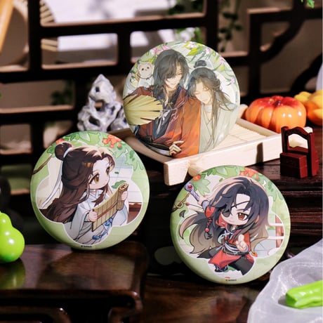天官賜福（包包的谷）★ 节气之夏 【 01 】 缶バッジ（丸）《节气之夏系列・圆徽章》
