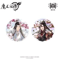 魔道祖師（觅星社）★ 雪中景【 01 】 缶バッジ（2種セット）《雪中景系列・徽章套组》