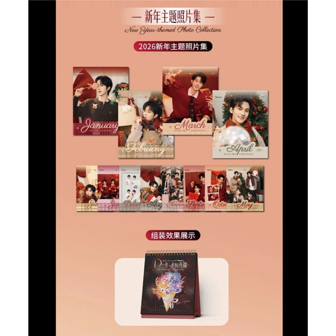 他商品との同梱発送不可 】DESIRE4 ☆ 2026年 新年限定 BOX（D一年