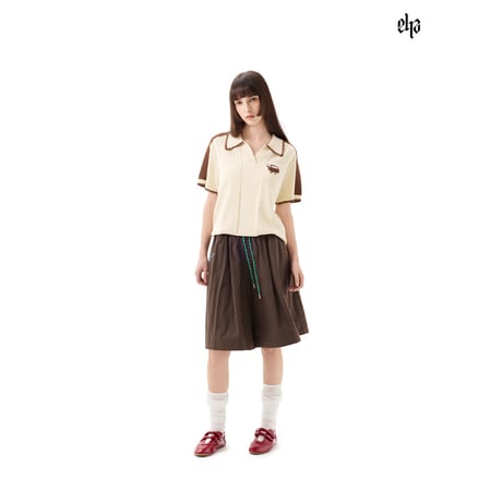 EHz・Z ★ 山语牧童 【 09 】 キュロットスカート《山语牧童・休闲印花裤裙》【予約商品・ 発送日未定】
