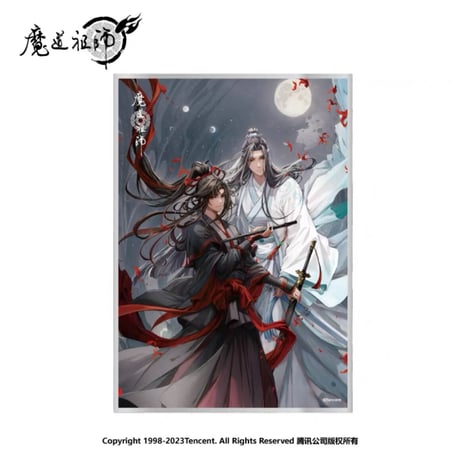 魔道祖師（南漫社）★ 五周年 【 04 】色紙（通常版）※アクリル＋特殊紙《五周年・色纸（通常版）》