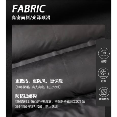【 アウトレット品・他商品との同梱不可 】王一博・代言人（YAYA・鸭鸭）★ ダウンジャケット①　※男女兼用《羽绒服 ①》