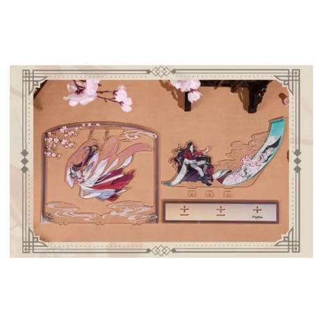天官賜福（bili bili・BEMOE）★ 画中人 【 01 】 アクリルスタンド（吊り下げ式）《画中人系列・悬挂式立牌》