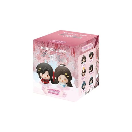 天官賜福（MiniDoll）★ 一念花开 【 02 】 マグネット　※PVC　※ブラインド形式《一念花开系列・豆丁萌力贴盲盒》【予約商品・8月〜9月以降の発送予定】