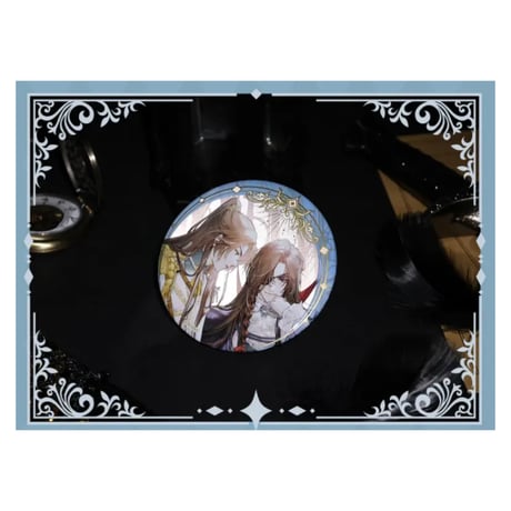 天官賜福（bili bili・BEMOE）★ 缶バッジ（辉光王座）《辉光王座系列・徽章》