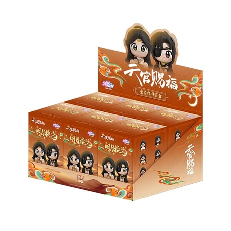 天官賜福（MiniDoll）★ PVC ソフビ・フィギュア（明月楼兰）※ブラインド形式《明月楼兰系列・软胶坐姿摆件》