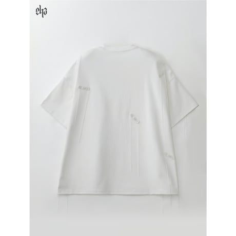 【 アウトレット品・他商品との同梱不可 】EHz・Z ★ 【 02 】 Tシャツ（创可贴）《Let's letter系列・创可贴 T恤》【予約商品・ 7月以降の発送予定】