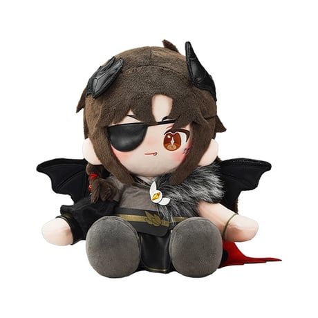 【 他商品との同梱発送不可 】【 特典付 】天官賜福（MiniDoll）★ ぬいぐるみ（天使与恶魔・乎乎坐姿）約35cm《天使与恶魔系列・乎乎坐姿玩偶》【予約商品・8月〜9月以降の発送予定】