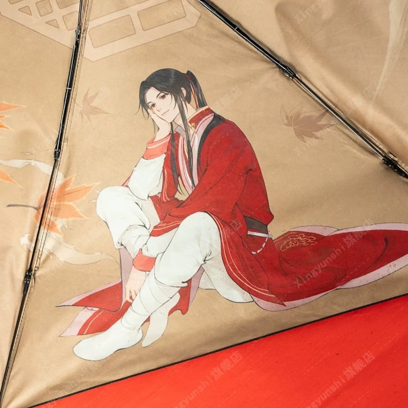 天官賜福（幸运石）☆ 折りたたみ傘（与君行）※晴雨両用《晴雨伞（与君