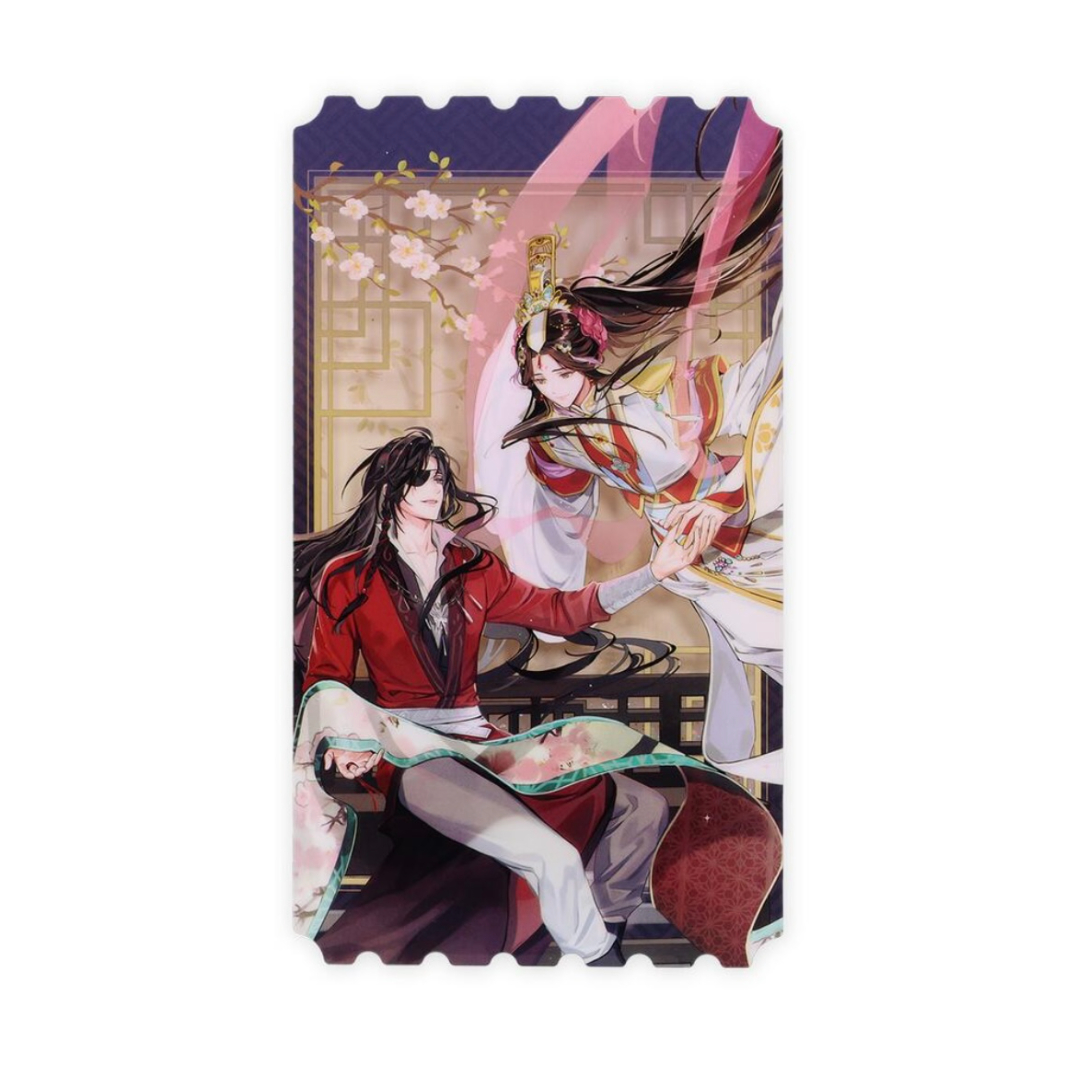 希少 天官賜福 非売品　ホロチケット 希少 天官賜福 天官赐福非売品ホロチケット2枚セット - メルカリ