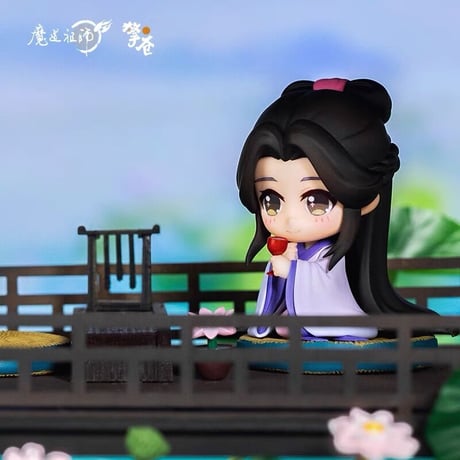 【 アウトレット品・他商品との同梱不可 】魔道祖師（撃苍）★ フィギュア・セット（金子轩 ・江厌离 ）※箱なし・透明ケースでの発送《金子轩&江厌离手办》