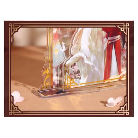 天官賜福（bili bili・BEMOE）★ アクリルスタンド（吹影镂尘）《吹影镂尘系列・双人立牌》