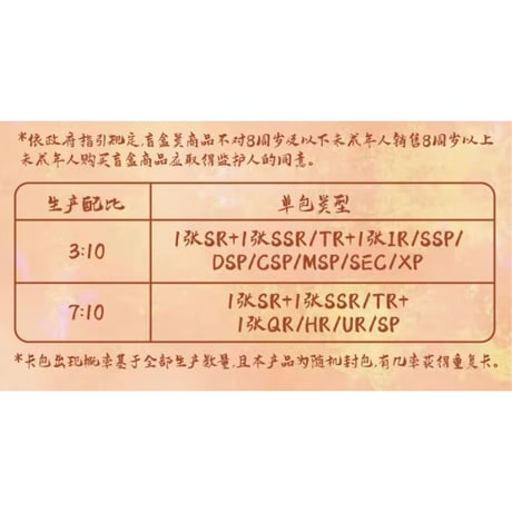 【 1袋 増量中！】天官赐福（集卡社）★ トレーディングカード（千灯照归）【 BOX 】10袋（30枚入）《卡牌・1盒（10包・30张）千灯照归》【予約商品・1月以降の発送予定】