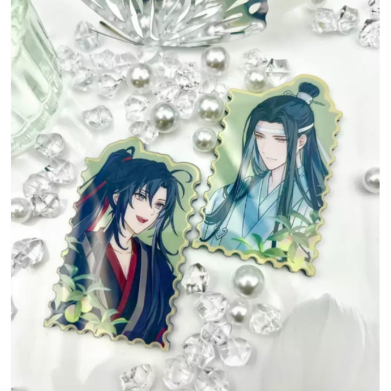 魔道祖師（腾讯）☆ 夏日青梅【 05 】マグネット（2種セット
