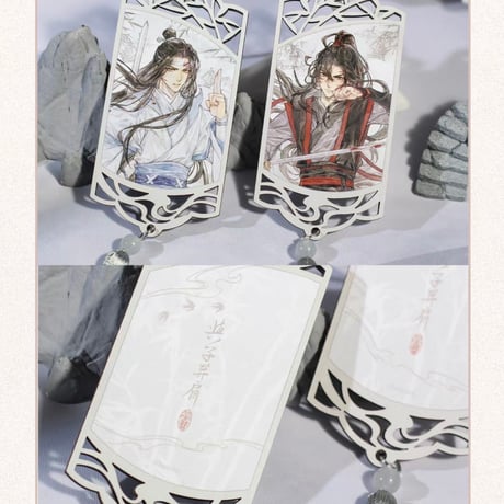 【 ☆ 】魔道祖師（觅星社）★ 与子並肩 【 03 】 ストラップ　※木・ナイロン・合金《与子並肩系列・挂件》【予約商品・メーカー発送目安：ご注文日より120日以内】