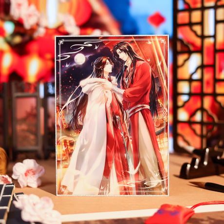 天官賜福（bili bili・BEMOE）★ 新岁灯宵 【 02 】 色紙　※PET《新岁灯宵 系列・PET 双闪色纸》