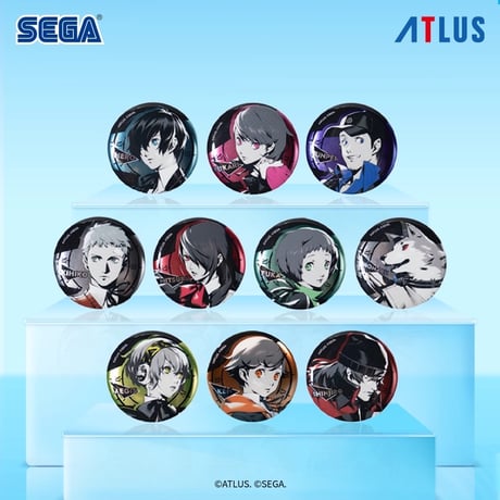 ペルソナ5 中国販売　SEGA バッジ　コレクション　BOX セット ペルソナ5 中国販売 SEGA バッジ コレクション BOX セット