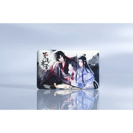 【 第2期・販売分 】魔道祖師（苍妹儿）★ 罗浮霁雪 【 16 】缶バッジ（四角・双人）《罗浮霁雪系列・徽章（方形・双人）》【予約商品・4月以降の発送予定】