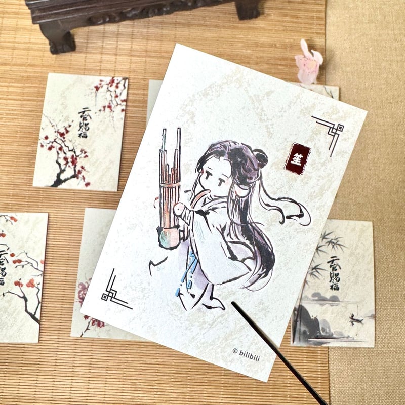 SALE 】天官賜福（包包的谷）☆ 制礼作乐 【 02 】 ミニ色紙