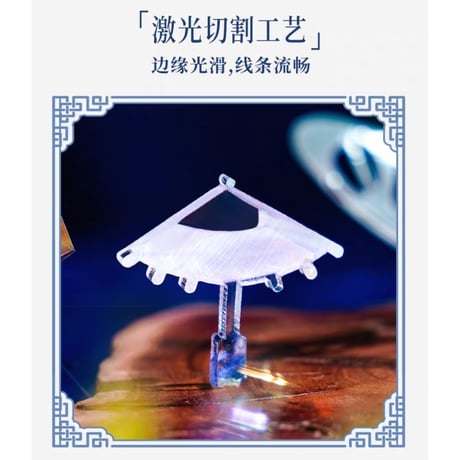 天官賜福（图益・TOI）★ スタンド式ジグソーパズル（星河之约）30ピース　※アクリル《星河之约》
