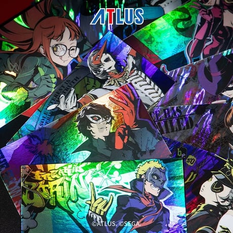 ペルソナ5 中国限定 segaアクリルカード ボックス 全10種 未開封 ペルソナ5 中国限定 SEGA アクリルカード ボックス 全10種