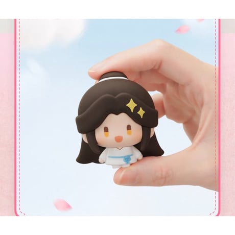 天官賜福（MiniDoll）★ 一念花开 【 02 】 マグネット　※PVC　※ブラインド形式《一念花开系列・豆丁萌力贴盲盒》【予約商品・8月〜9月以降の発送予定】
