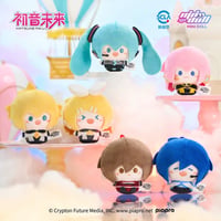 初音ミク（初音未来・MiniDoll）★ 娃偶乐园【 01 】ぬいぐるみ ストラップ（圆滚滚）《娃偶乐园系列・圆滚滚 毛绒挂件》【予約商品・7月以降の発送予定】