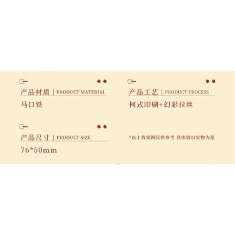 魔道祖師（谷子屋）★ 七周年（同庆）【 02 】 缶バッジ（双人）《七周年（同庆）系列・双人方形徽章》