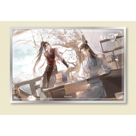 魔道祖師（腾讯）★ 藏书阁 【 05 】色紙　※アクリル《藏书阁・色纸》