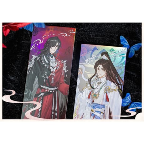 天官賜福（觅星社）★ 剑舞蝶影 【 03 】 ホロチケット　※紙製《剑舞蝶影系列・镭射票套组》【予約商品・メーカー発送目安：ご注文日より30日以内】