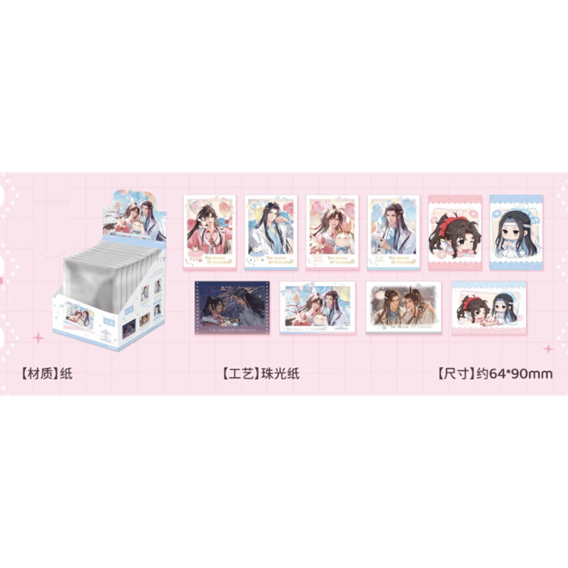 ☆ 】魔道祖師（南漫社）☆ 生日盲盒 【 01 】 チェキ ※紙製《风生日盲