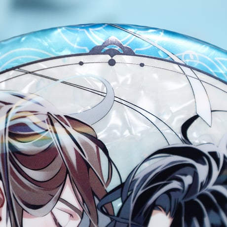 天官賜福（bili bili） ★ 芳心乱 【 09 】 缶バッジ（双人・15cm）《芳心乱・徽章（双人・15cm）》
