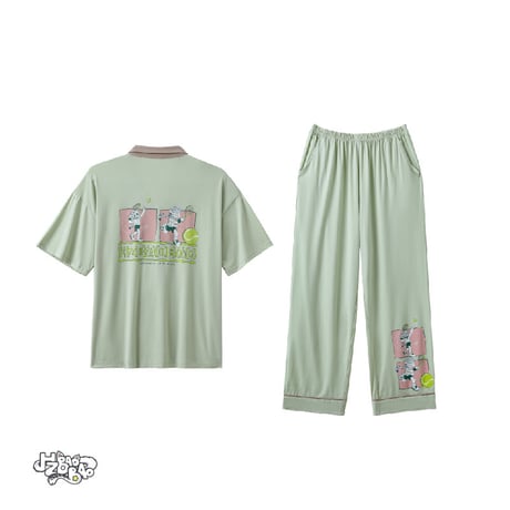 HZ BAO BAO ★ パジャマ（テニス）半袖・上下セット《家居系列・网球少年 家居服》【 メーカー発送日：未定 】
