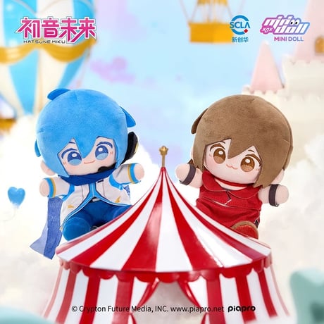 初音ミク（初音未来・MiniDoll）★ 娃偶乐园【 03 】ぬいぐるみ（Q宝娃娃・15cm）《娃偶乐园系列・Q宝娃娃 15cm》【予約商品・7月以降の発送予定】