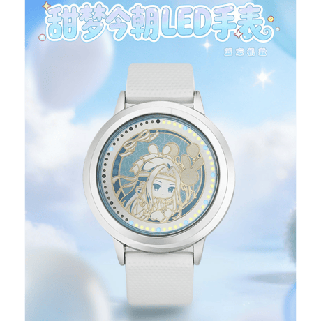 魔道祖師（幸运石）★ 腕時計（甜梦今朝） LED　※タッチ式《甜梦今朝・LED手表》