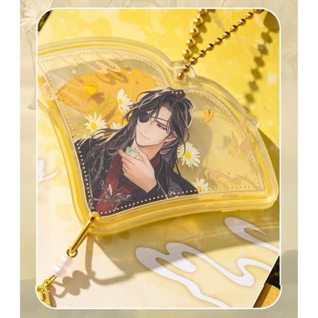 【 ◎ 】天官賜福（森罗万象）★  菩荠续话 【 06 】 ストラップ　※アクリル《菩荠续话系列・叶影笺亚克力挂件》【予約商品・3月〜4月以降の発送予定】