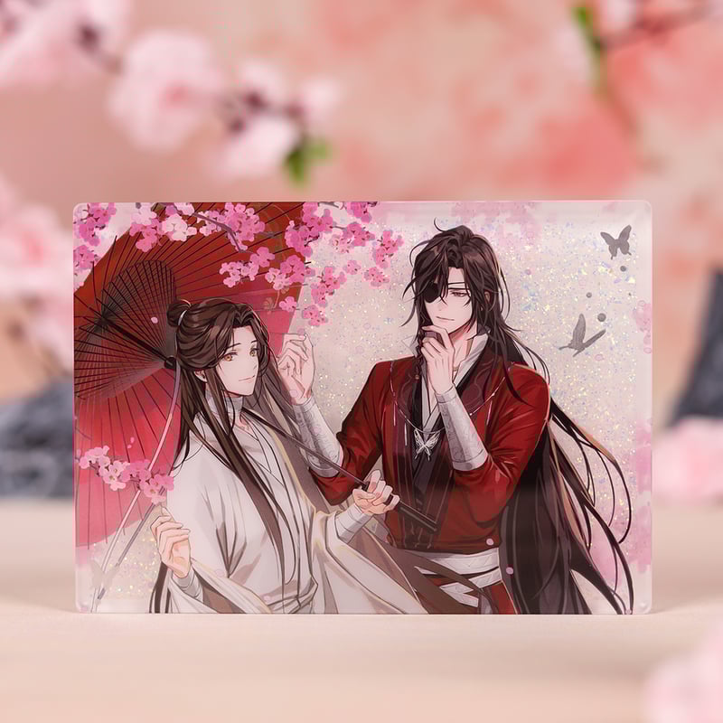 天官賜福　2周年記念　流砂　アクリルブロック 天官賜福（bili bili） ☆ 流砂ブロック（繁花倾心シリーズ）《繁花