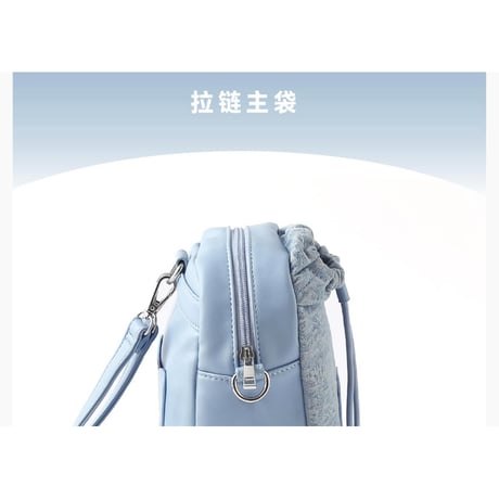 HZ BAO BAO ★ リュックサック②（提花束口）《深蓝回声系列・提花束口双肩包》