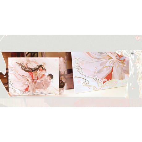 天官賜福（觅星社）★ 剑逢落花 【 03 】 色紙　※紙製《剑逢落花系列・色纸》【予約商品・メーカー発送目安：ご注文日より30日以内】