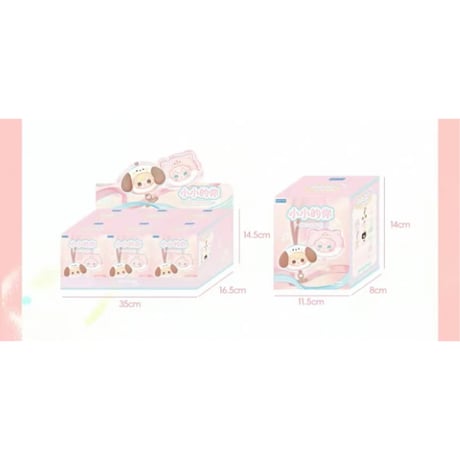 田栩宁・代言人（AYOR TOYS） ★ スマホストラップ（小小的你）《ShyShy 兔闪闪 2代・小小的你系列・毛绒手机挂绳盲盒》