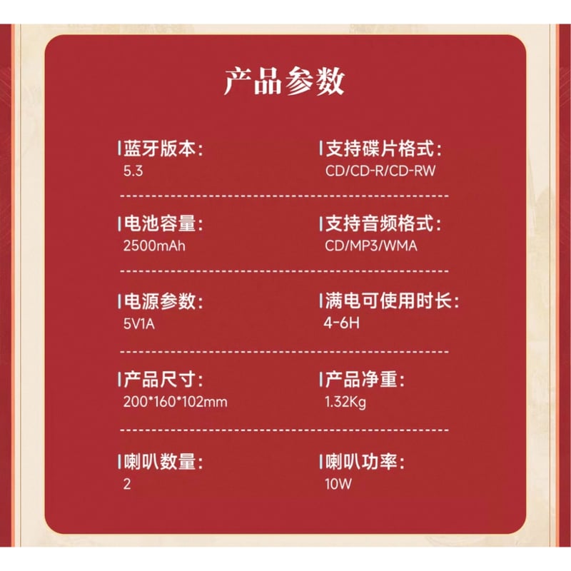 他商品との同梱発送不可 】魔道祖師（What Plus）☆ CDプレイヤー