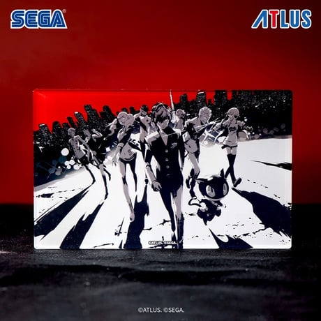 ペルソナ・女神异闻录（SEGA）★ ペルソナ・5 【 02 】　ブロック　※アクリル《女神异闻录 5・超厚亚克力摆件》【予約商品・11月以降の発送予定】