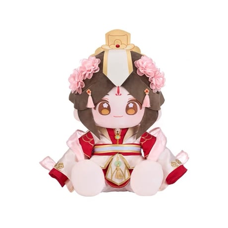 【 他商品との同梱発送不可 】天官賜福（MiniDoll）★ ぬいぐるみ（祥瑞绒绒）太子悦神・40cm《祥瑞绒绒系列・乎乎坐姿玩偶》【予約商品・2026年2月〜3月以降の発送予定】